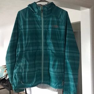 North Face rain coat